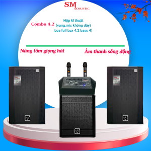 Bộ Combo 4.2 Âm Thanh Cao Cấp SM ACOUSTIC LUX