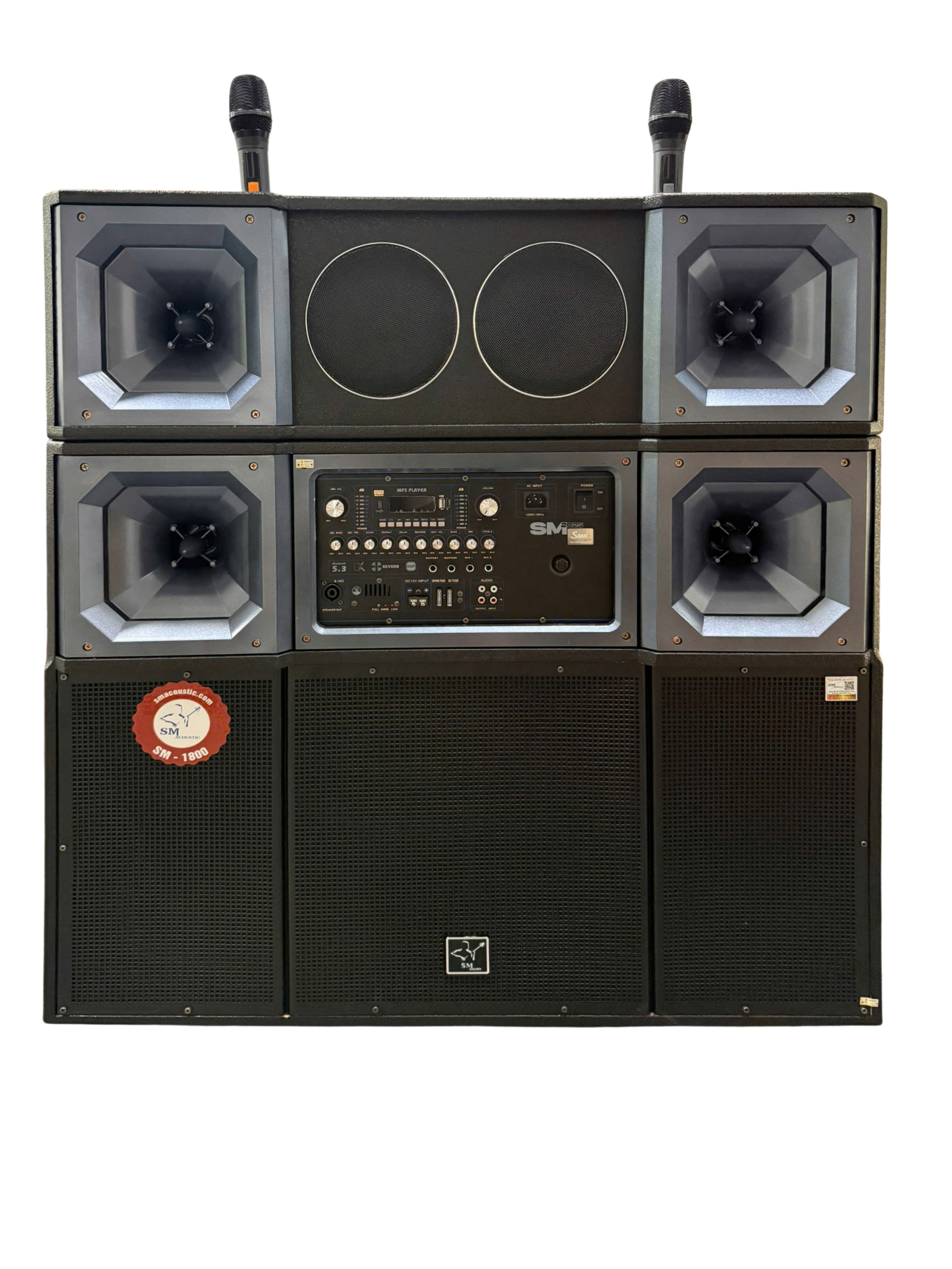 Loa kéo gập DX1800 2 bass 40